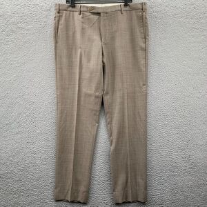 ZANELLA Pants Mens 40x32 Brown Tag: 38